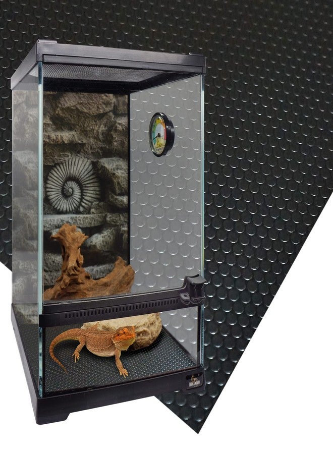 MCLANZOO Reptile Substrate Mat Terrarium Liner 2PCS 36 * 18 inch, Bearded Dragon Tank Accessories Reptile Tank Carpet Bedding Non-Adhesive for Leopard Gecko Snake, Lizard and Tortoise - Image 5